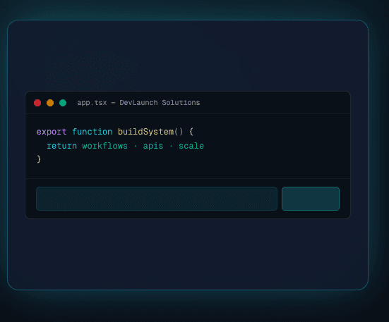 Internal Operations Platform — project preview