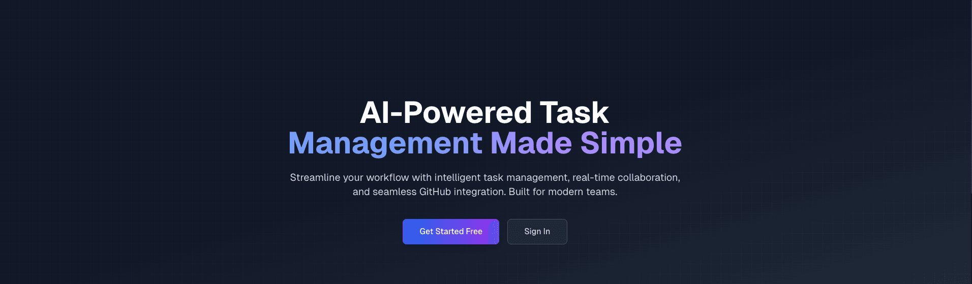 IntelliTask Pro — project preview